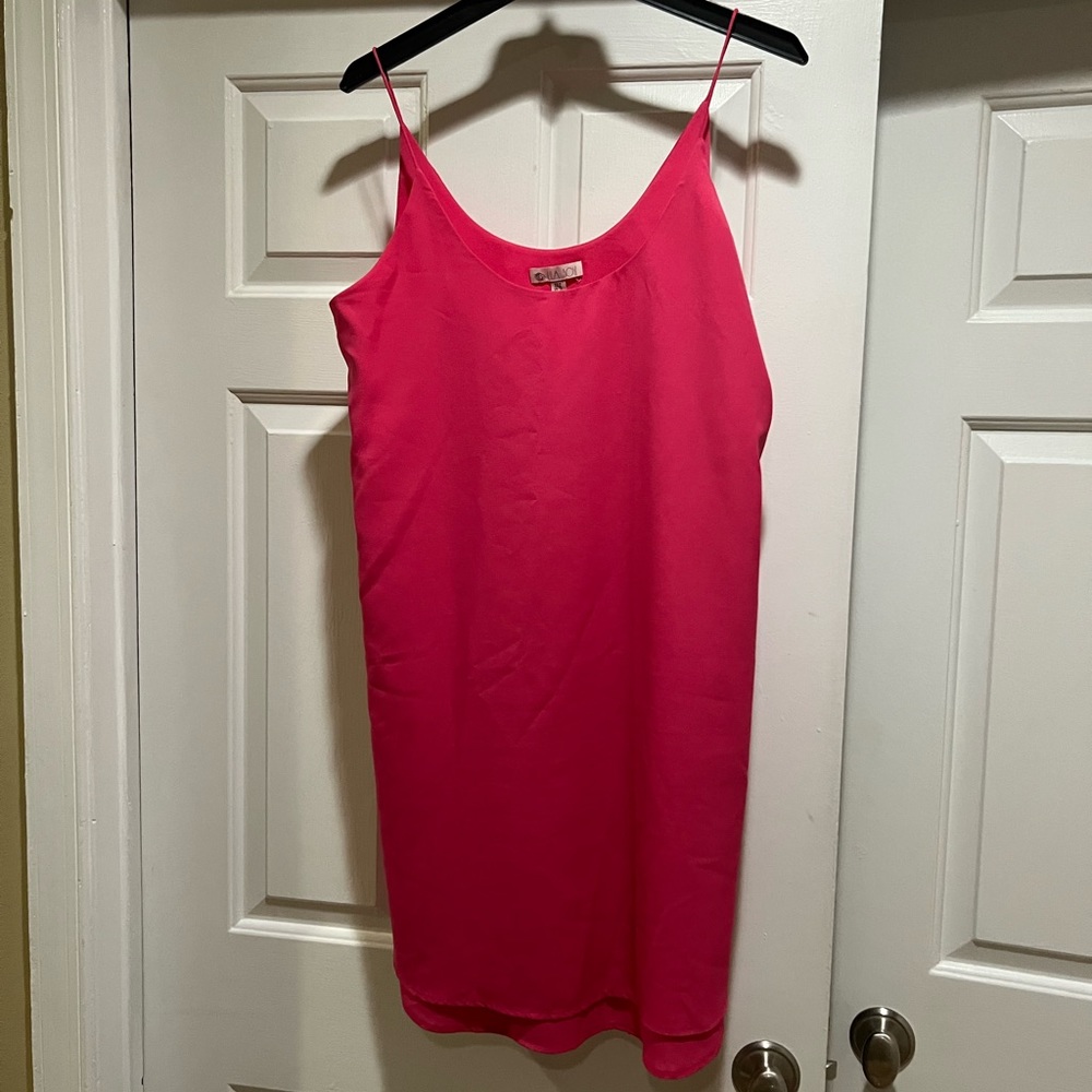 Hot Pink Lila Rose Short Dress